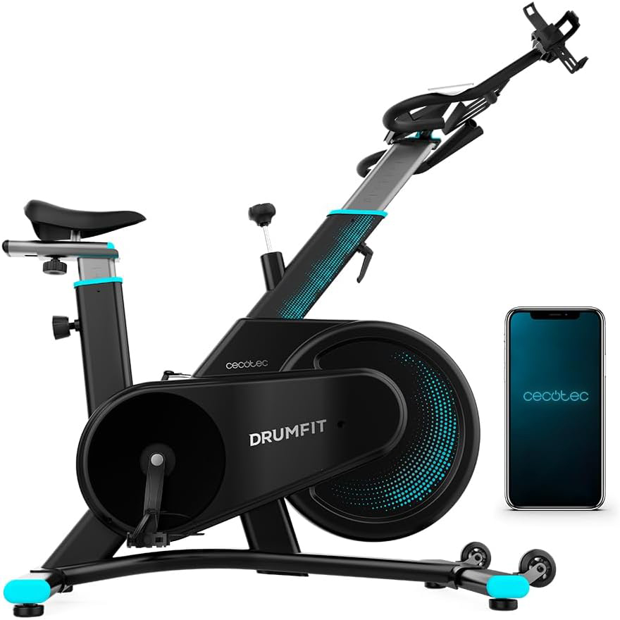 BICICLETA ESTÁTICA CECOTEC DRUMFIT 7000 MAGNO CONNECTED